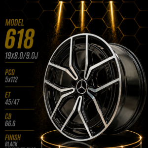 19" Mercedes-Benz Alloy Rims – Staggered Fitment (8J Front / 9J Rear, 5×112 PCD)
