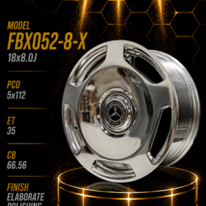 18" Mercedes-Benz Alloy Rims – Square Fitment (8J All Round, 5×112 PCD)