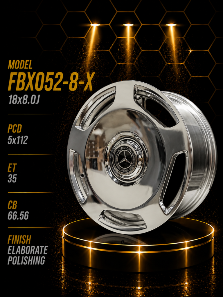 18" Mercedes-Benz Alloy Rims – Square Fitment (8J All Round, 5×112 PCD)