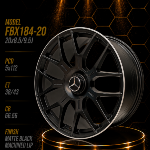 20" Mercedes-Benz Alloy Rims – Staggered Fitment (8.5J Front / 9.5J Rear, 5×112 PCD)