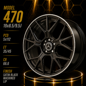 19" Mercedes-Benz Alloy Rims – Staggered Fitment (8.5J Front / 9.5J Rear, 5×112 PCD)