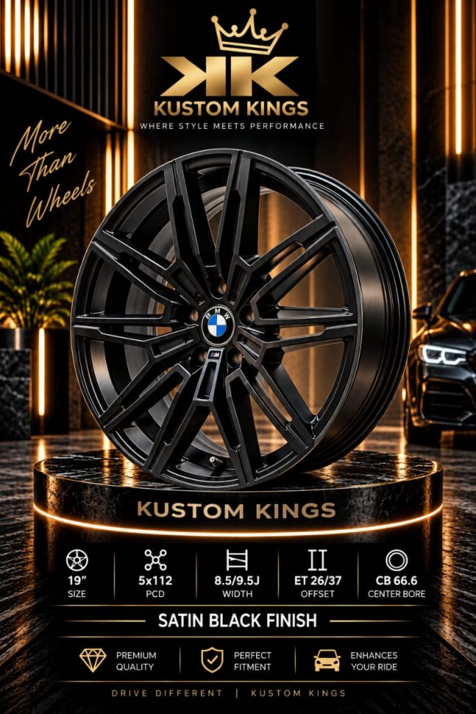 19 Inch BMW Rims – 8.5J Front / 9.5J Rear – 5×112 PCD