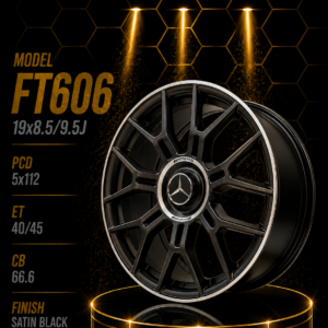 19" Mercedes-Benz Alloy Rims – Staggered Set (8.5J Front / 9.5J Rear, 5×112 PCD)