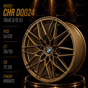 19" BMW Fitment Alloy Rims – 8.5J Front / 9.5J Rear – 5×120 PCD