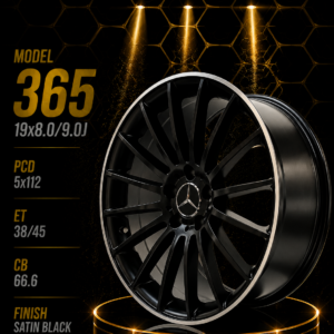 19" Mercedes-Benz Alloy Rims – Staggered Fitment (8J Front / 9J Rear, 5×112 PCD)