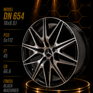 18" Mercedes-Benz Alloy Rims – (8J All Round, 5×112 PCD)