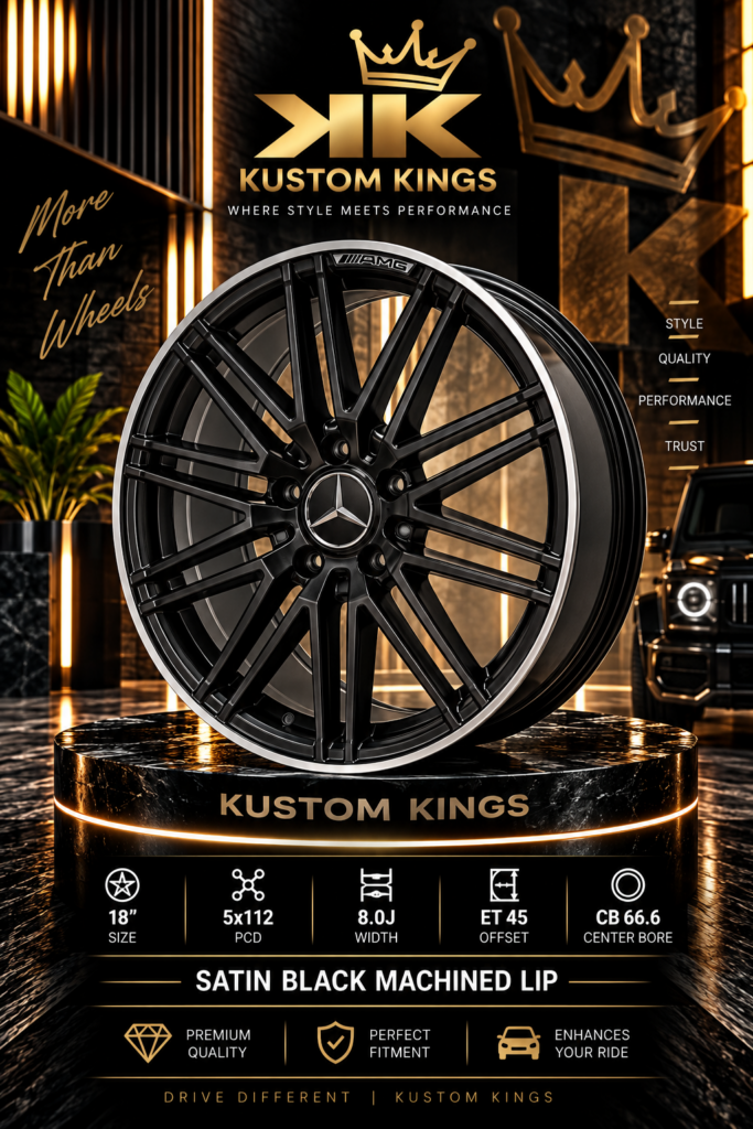 18 Inch Mercedes-Benz Rims - 8J All Round-5×112 PCD