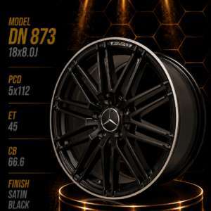 18" Mercedes-Benz Alloy Rims - (8J All Round, 5×112 PCD)
