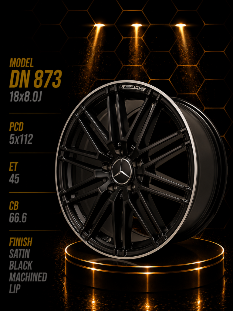 18" Mercedes-Benz Alloy Rims - (8J All Round, 5×112 PCD)