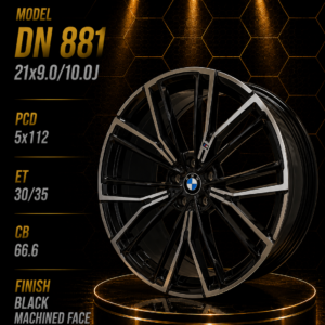 21" BMW Fitment Alloy Rims – 9J Front / 10J Rear – 5×112 PCD