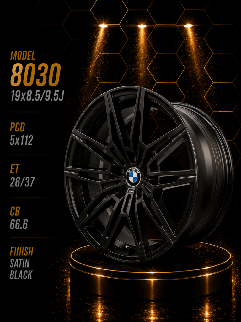 19" BMW Fitment Alloy Rims – 8.5J Front / 9.5J Rear – 5×112 PCD