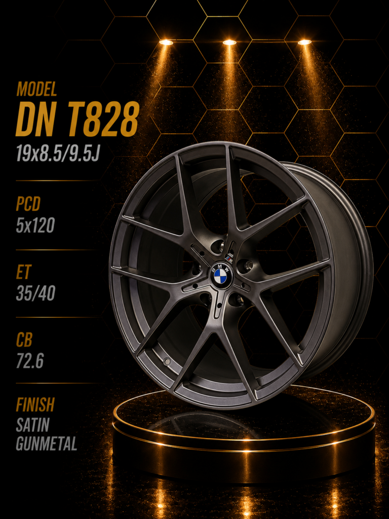 19" BMW Fitment Alloy Rims – 8.5J Front / 9.5J Rear – 5×120 PCD