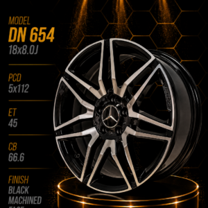 18" Mercedes-Benz Alloy Rims – (8J All Round, 5×112 PCD)