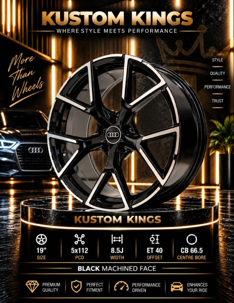 19 Inch Audi Fitment Alloy Rims – 8.5J – 5×112 PCD