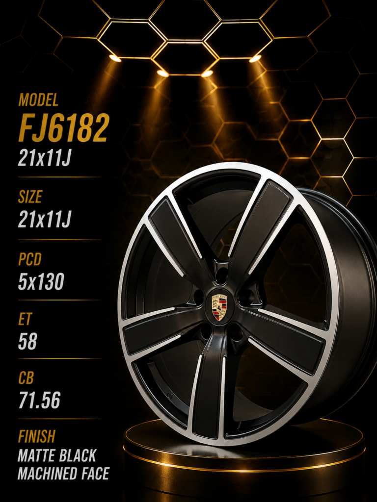 21" Porsche Rims – 11J – 5×130 PCD