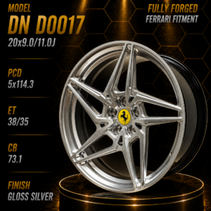 20" Ferrari Fitment Rims – 9J Front / 11J Rear – 5×114 PCD