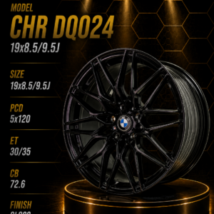 19" BMW Fitment Alloy Rims – 8.5J Front / 9.5J Rear – 5×120 PCD