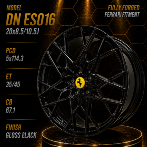 20" Ferrari Fitment Rims – 8.5J Front / 10.5J Rear – 5×114 PCD