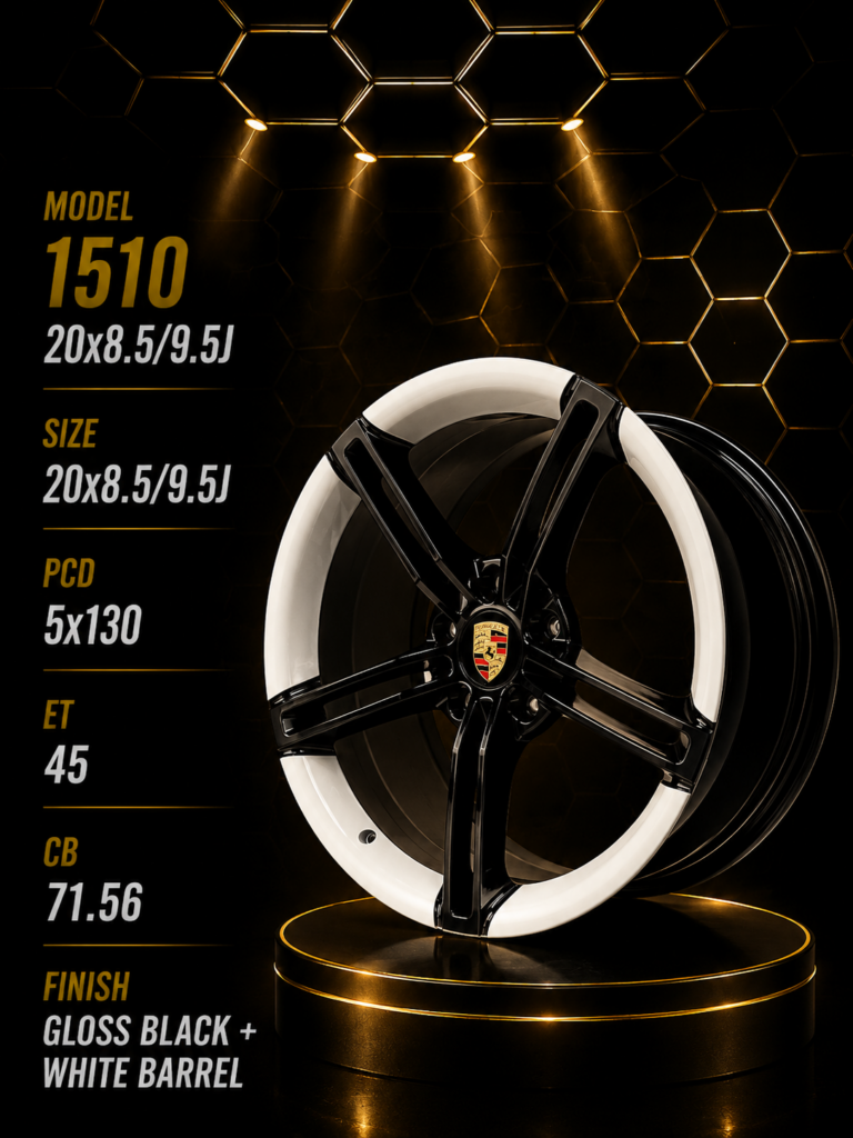 20" Porsche Alloy Rims - 8.5J Front / 9.5J Rear – 5×130 PCD