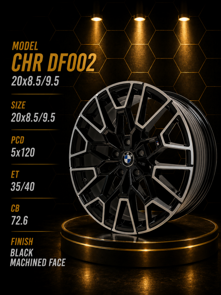 20" BMW Alloy Rims - 8.5J Front / 9.5J Rear – 5×120 PCD