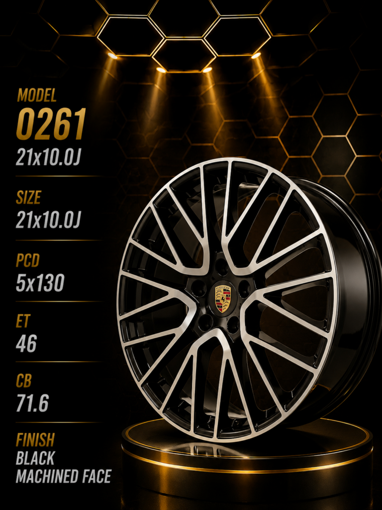 21" Porsche Alloy Rims - 10J – 5×130 PCD