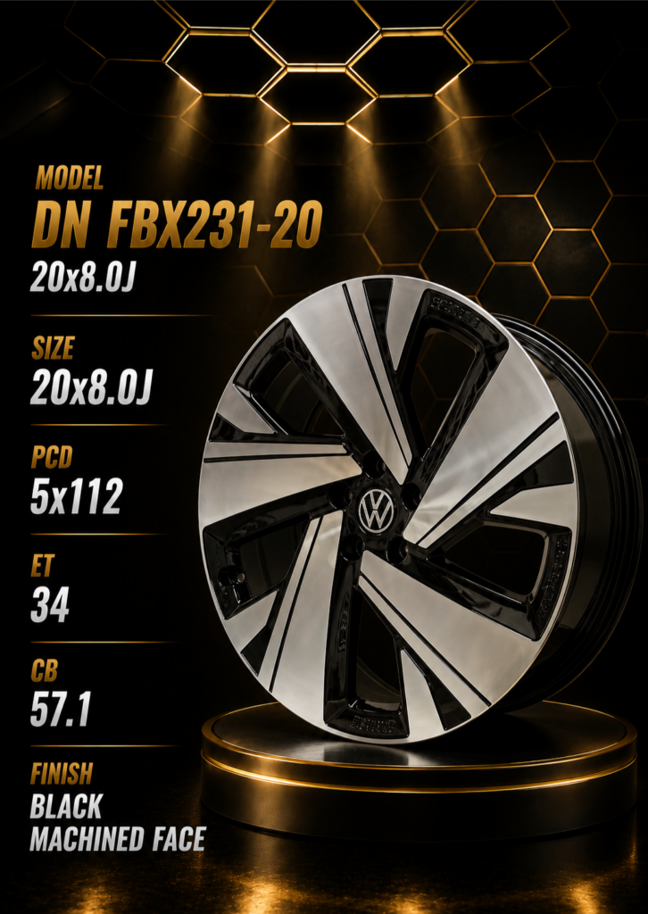 20" Volkswagen Rims – 8J – 5×112 PCD
