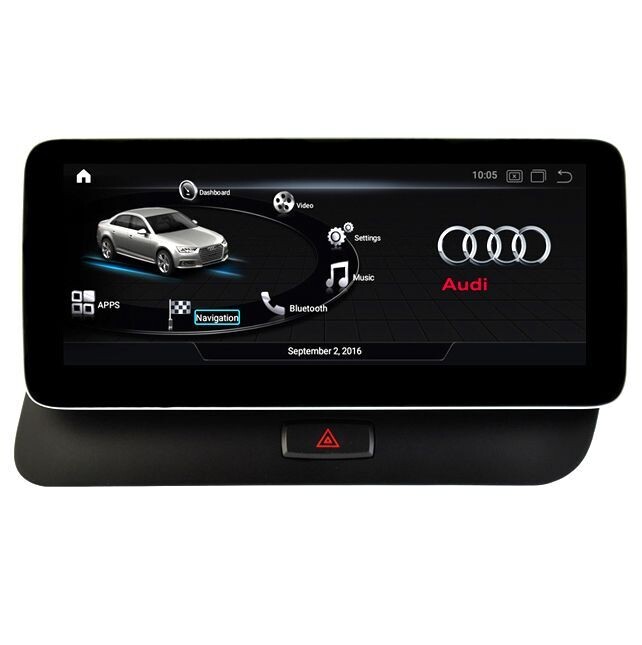 Audi Q5 2009-2017 Android 14 10.25" Full HD Touchscreen Radio with Apple CarPlay & Android Auto
