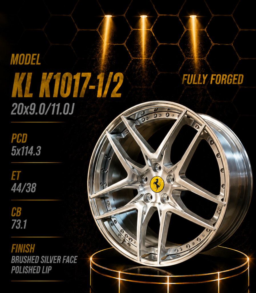 20Inch 9J/11J Fully Forged Rims 5/114.3 PCD - Ferrari Fitment